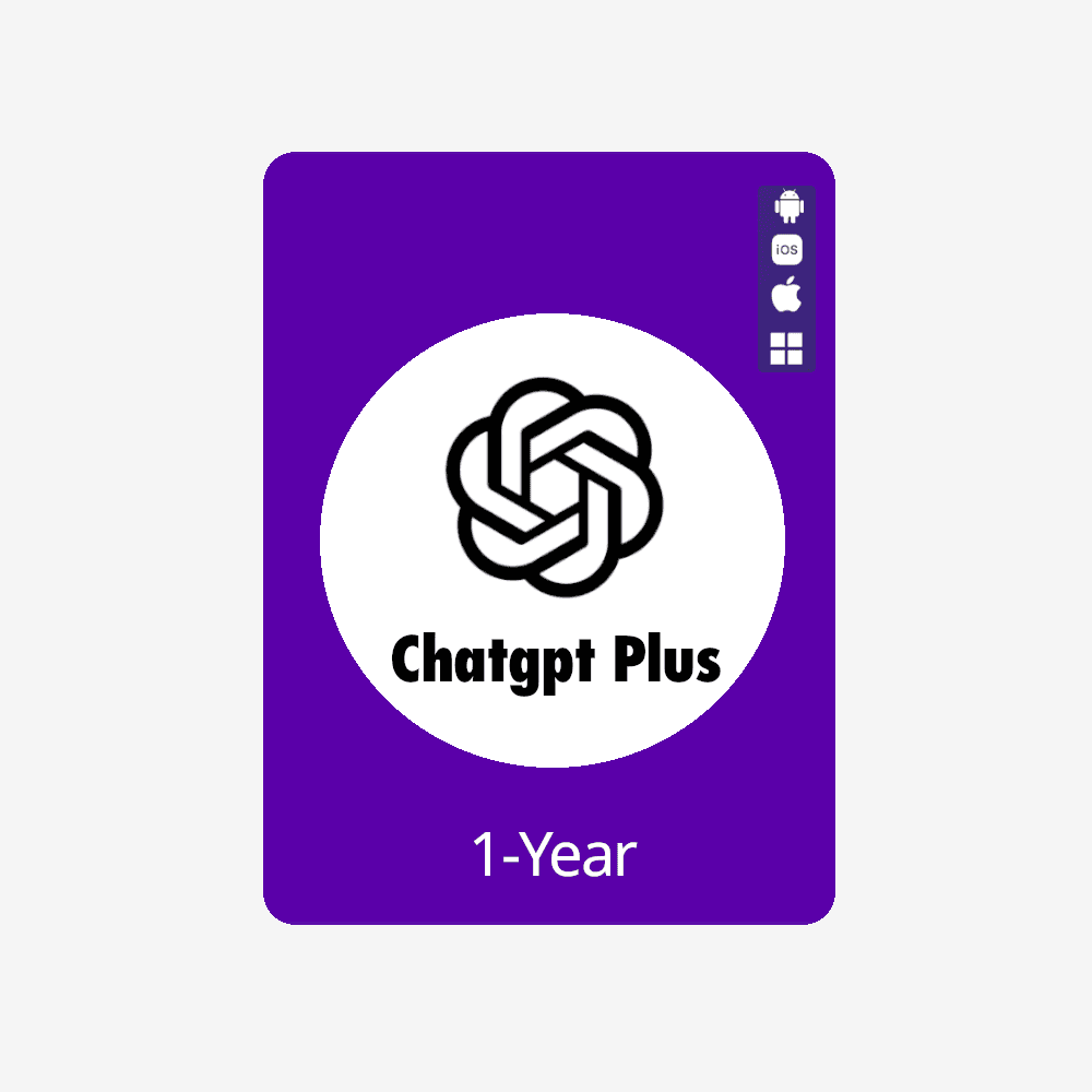 Chatgpt Plus 1-Year Subscription